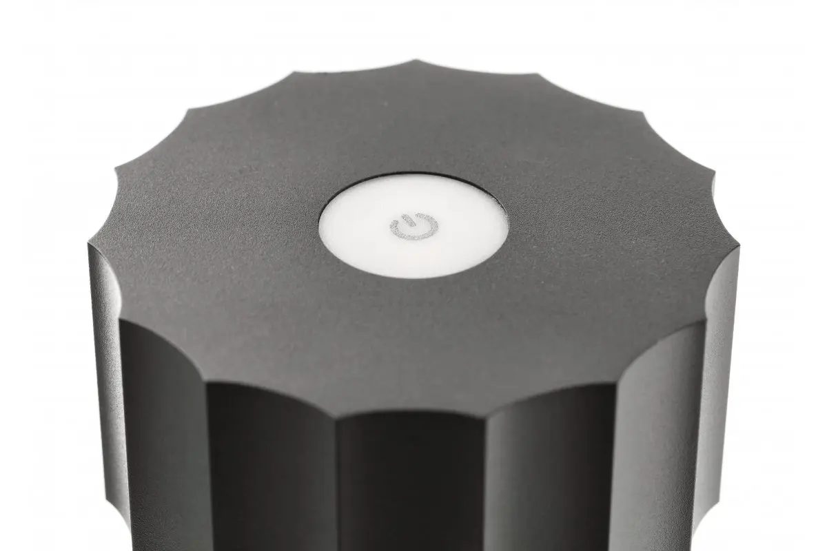 Veioza LED reincarcabila AZELIA, 200 lm, 4000 mAh, lumina neutra, negru [4]