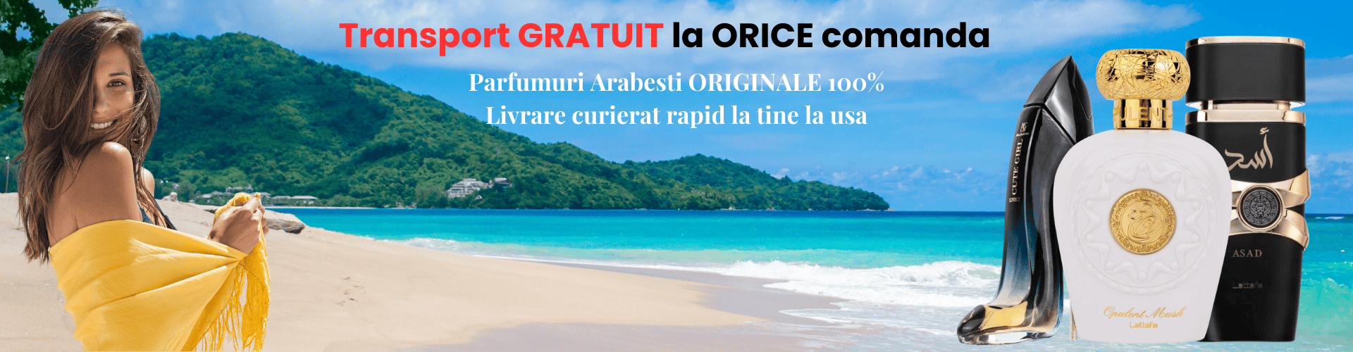 Transport gratuit la orice comanda