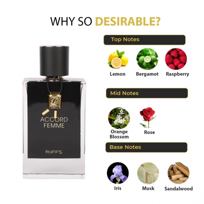Accord Femme 100ml - Apa de Parfum, dama [5]