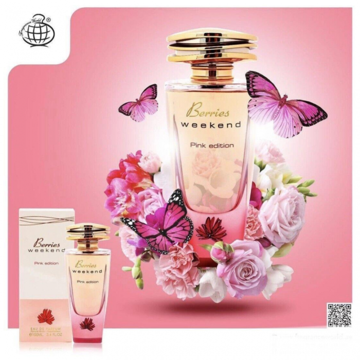 Berries Weekend Pink Edition 100ml - Apa de Parfum, dama [5]