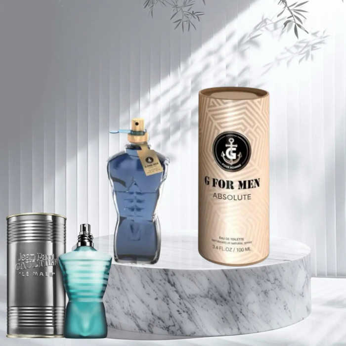 G for Men Absolute 100ml - Apa de Toaleta, barbati| Inspirat din Jean Paul Gaultier Le Male [2]