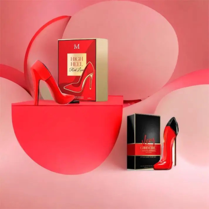 High Heel Red Love 90ml - Apa de Parfum, dama| Inspirat din Very Good Girl Carolina Herrera [2]