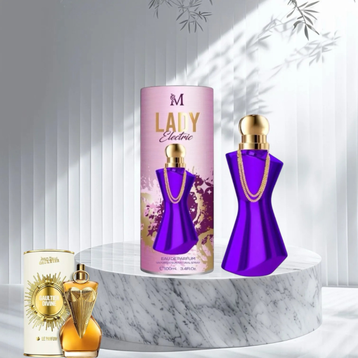 Lady Electric 100ml - Apa de Parfum, dama| Inspirat din Divine Jean Paul Gaultier [2]