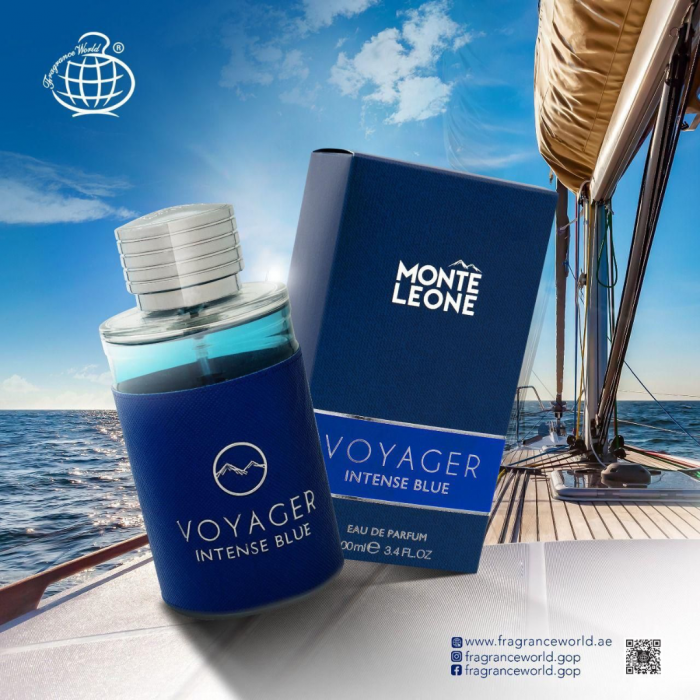 Monte Leone Voyager Intense Blue 100ml - Apa de Parfum, barbati [5]