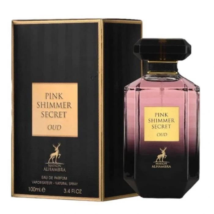 Pink Shimmer Secret Oud 100ml - Apa de Parfum, dama [2]