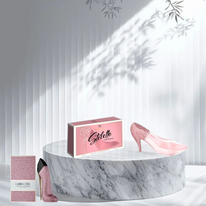 Ferrera Stilleto Pink Sparkle Women 100ml - Apa Parfum, dama [2]