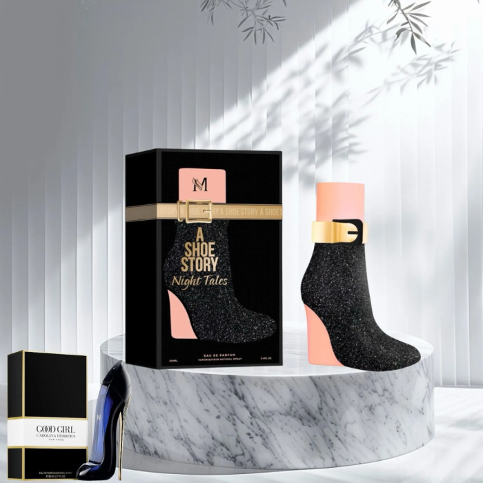 Shoe Story Night Tales 100ml - Apa de Parfum, dama| Inspirat din Carolina Herrera Good Girl [2]