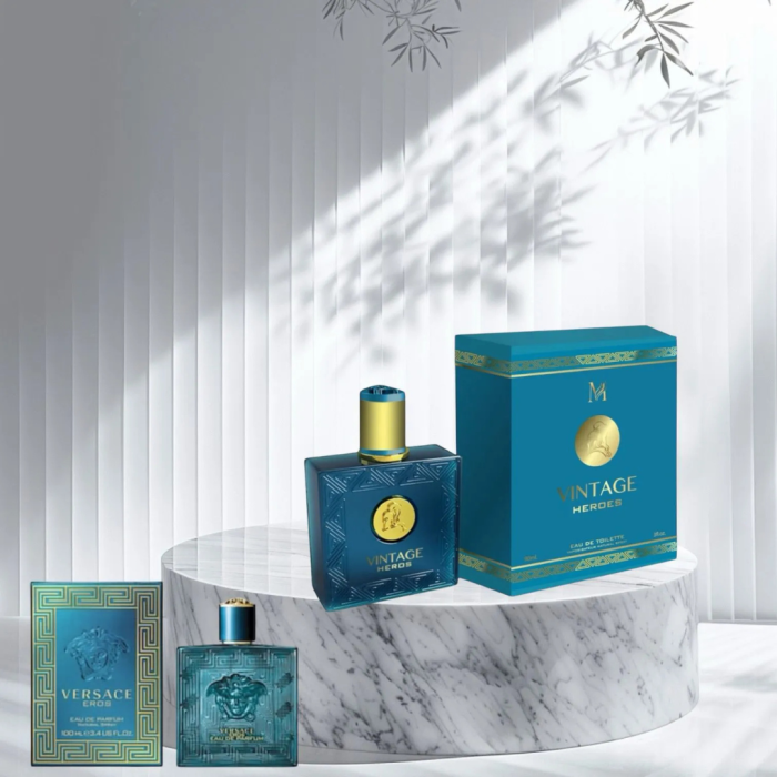 Vintage Heroes 100ml - Apa de Toaleta, barbati| Inspirat din Versace Eros [2]