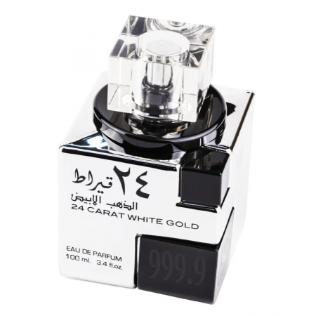 24 Carat White Gold 100ml - Apa de Parfum, barbati [3]