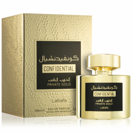 Confidential Private Gold 100ml - Apa de Parfum, unisex [1]