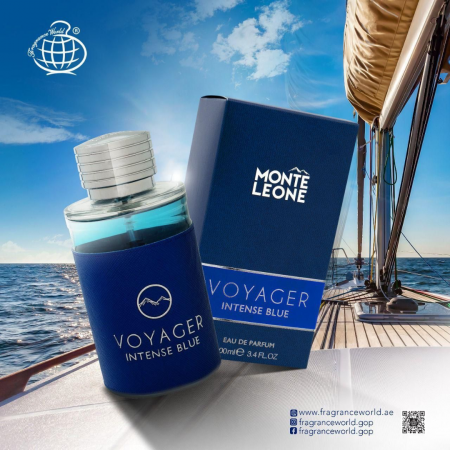 Monte Leone Voyager Intense Blue 100ml - Apa de Parfum, barbati [4]