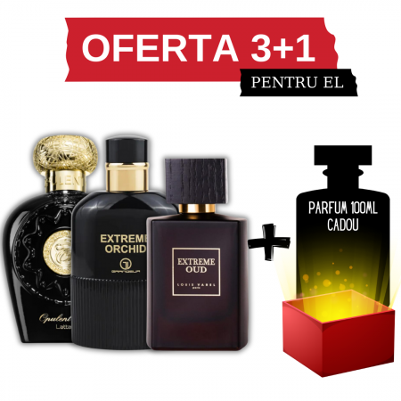 Oferta 3+1 - Opulent Oud + Extreme Orchid + Extreme Oud + Cadou 100ml