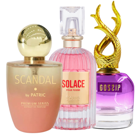 Seturi Parfumuri - Pachet 3 Parfumuri SCANDAL de dama - dulci