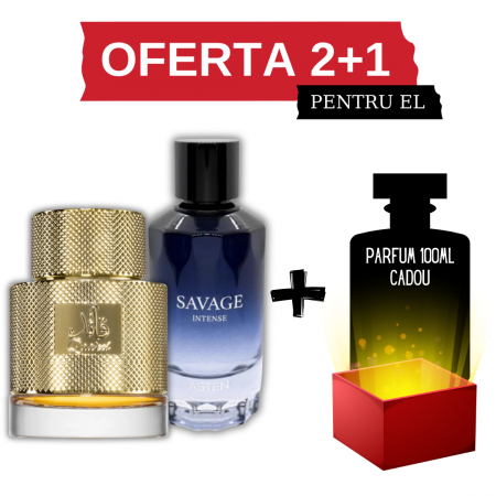 Oferta 2+1 - Qaaed + Savage Intense + Cadou 100ml