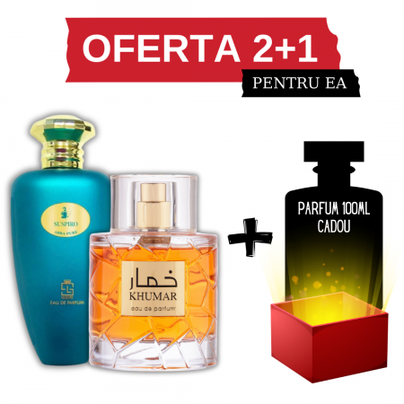 Oferta 2+1 - Suspiro Abra Pure + Khumar + Cadou 100ml
