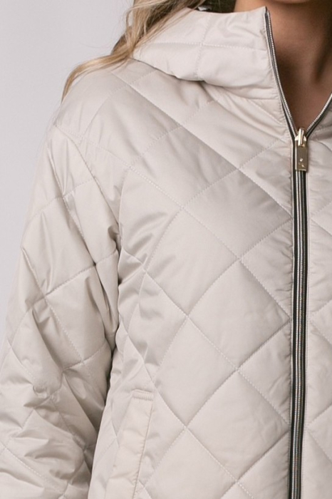 Geacă Madzerini Lera primăvară-toamna cu două fețe bej-negru [13]