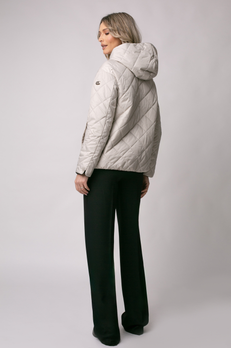 Geacă Madzerini Lera primăvară-toamna cu două fețe bej-negru [12]