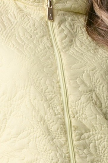 Geacă Madzerini Leria primăvară-toamna cu două fețe galben-gri [10]