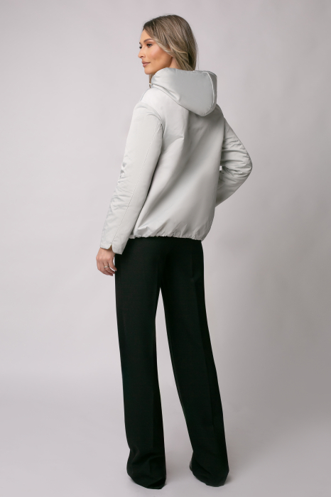 Geacă Madzerini Leria primăvară-toamna cu două fețe galben-gri [5]