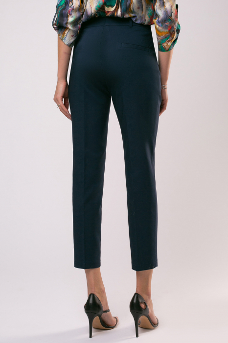 Pantalon Novatex bleumarin, office cu dungă [4]