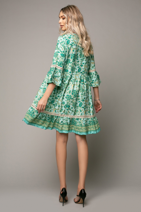 Rochie Alma Boho style cu decolteu în V [7]