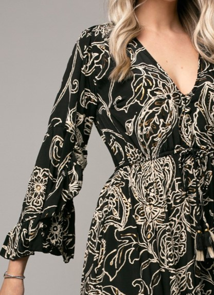 Rochie Anais Boho style lungă din mătase Boho style [4]