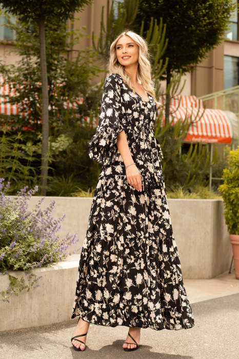 Rochie Anais Boho style lungă din mătase Boho style [2]