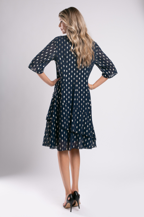 Rochie bleumarin de ocazie marime mare- Copie [6]