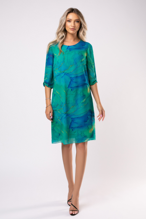 Rochie Karmen verde mărime mare [2]