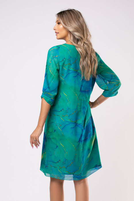 Rochie Karmen verde mărime mare [5]
