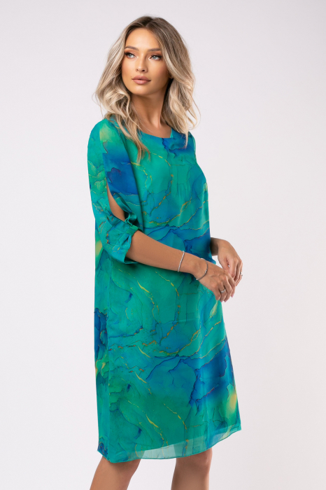 Rochie Karmen verde mărime mare [3]