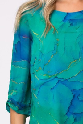 Rochie Karmen verde mărime mare [7]