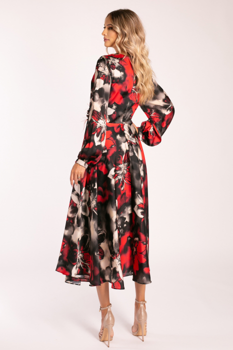 Rochie Runa de ocazie din satin [3]