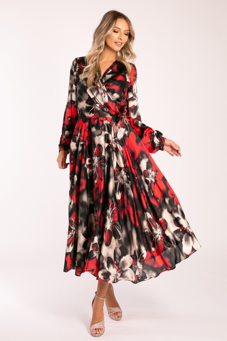 Rochie Runa de ocazie din satin [2]