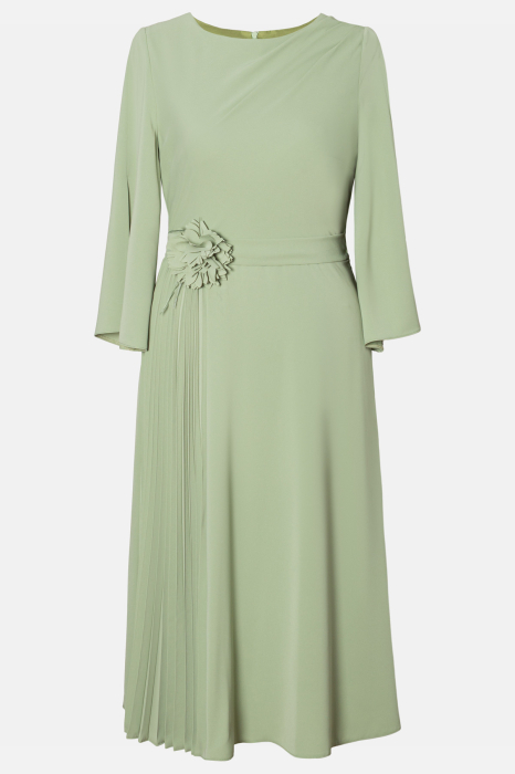 Rochie Viada verde mentă cu pliuri [2]