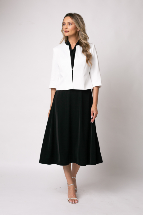 Sacou negru scurt tip bolero [2]