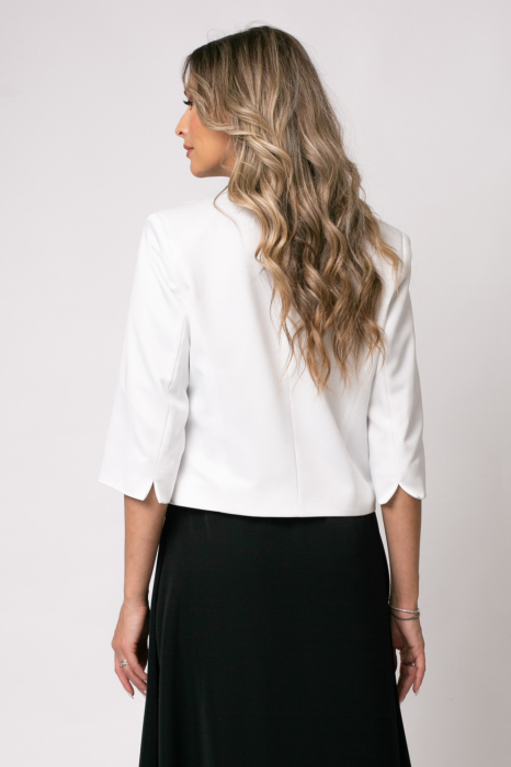 Sacou negru scurt tip bolero [3]