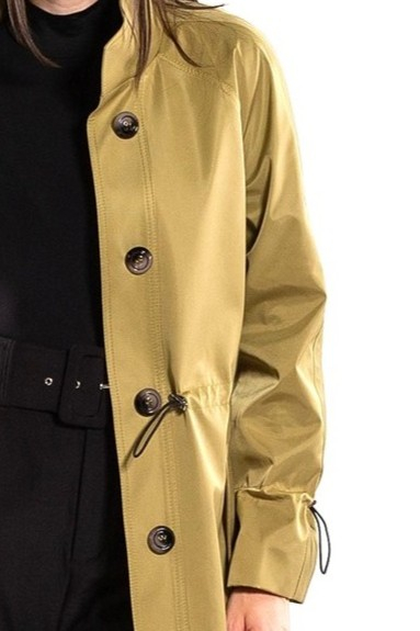 Trenci SENTIERRI olive cu guler tunică [2]