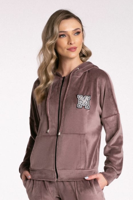 Trening mov din catifea cu glugă [2]