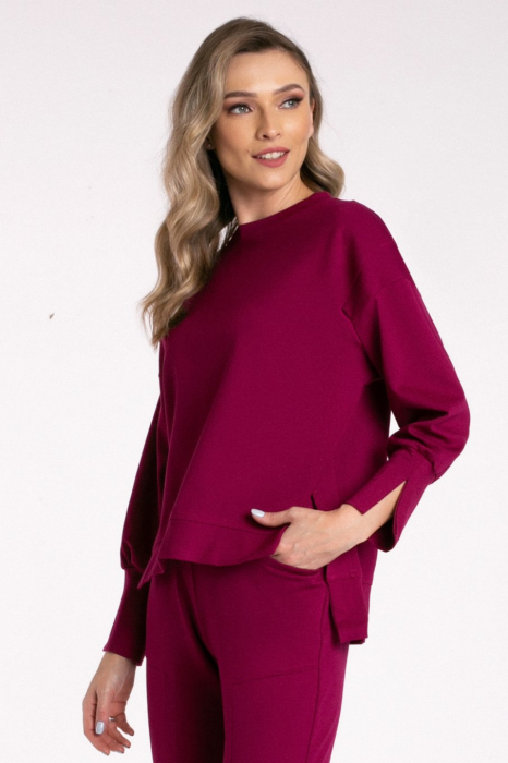 Trening Nora fucsia din bumbac [4]