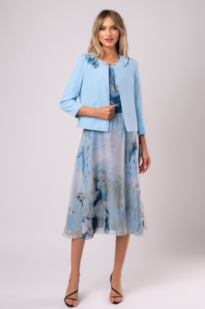 ROCHII ELEGANTE - Compleu Viada bleu din două piese