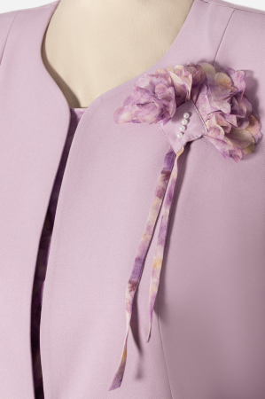 Compleu Viada lila elegant din două piese [3]
