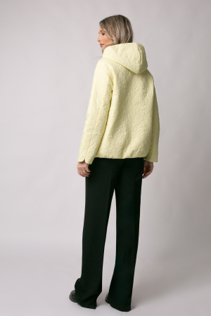 Geacă Madzerini Leria primăvară-toamna cu două fețe galben-gri [5]