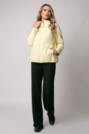 Geacă Madzerini Leria primăvară-toamna cu două fețe galben-gri [8]