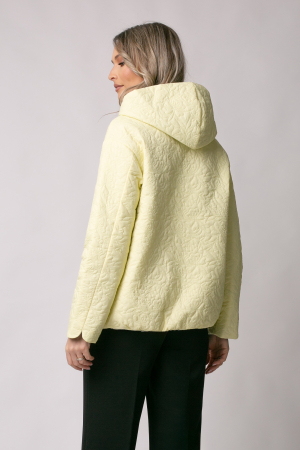 Geacă Madzerini Leria primăvară-toamna cu două fețe galben-gri [3]