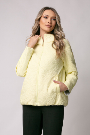 Geacă Madzerini Leria primăvară-toamna cu două fețe galben-gri [2]