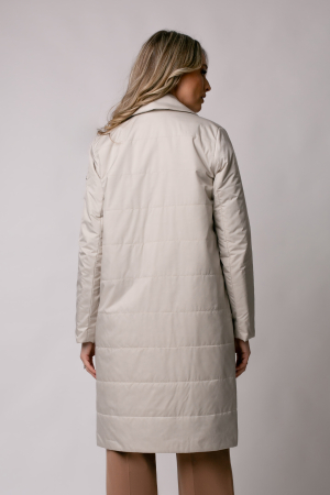 Geaca Madzerini Viki elegantă bej de primăvară-toamnă [2]