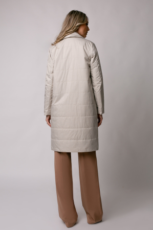 Geaca Madzerini Viki elegantă bej de primăvară-toamnă [5]