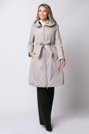 Geacă Rada Madzerini primăvară-toamnă bej cu glugă [5]