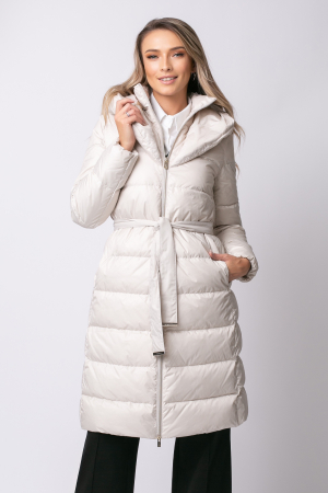 PALTOANE, GECI ȘI VESTE - Geacă Yuki bej de iarnă impermeabilă